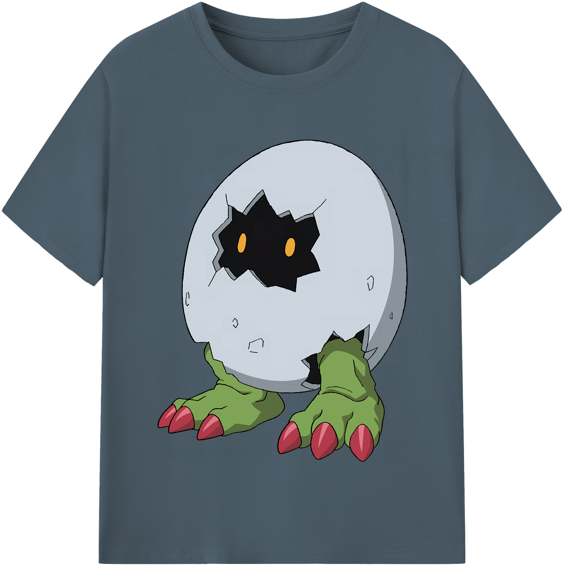 （画像用） Digimon デジタルモンスター/デジモン 綿100％半袖Tシャツ（フロントプリント）